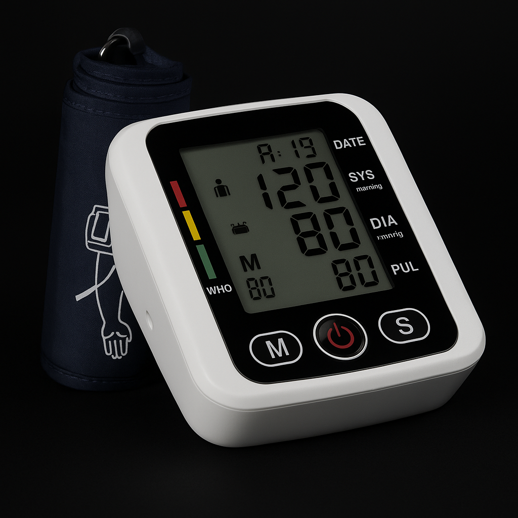 Kit de Vigilancia Integral de la Salud: Tensiómetro + Oxímetro Digital